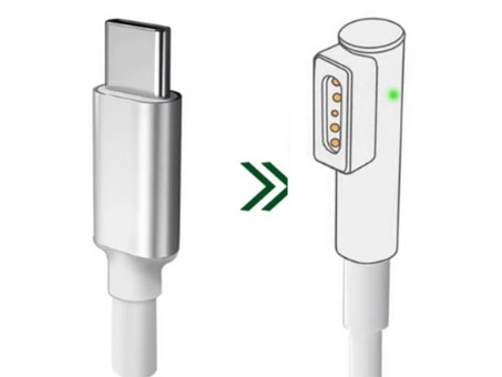 Type C to Magsafe 2 T Shape Power Cord